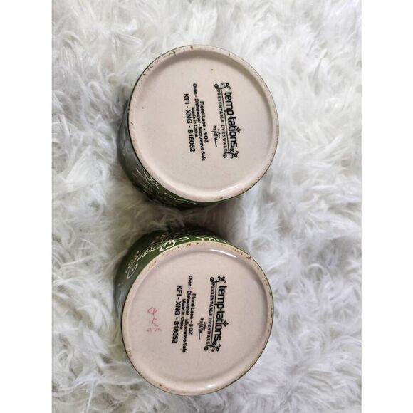 Temptations Floral Lace Set of 2 Ramekins - Picture 6 of 8